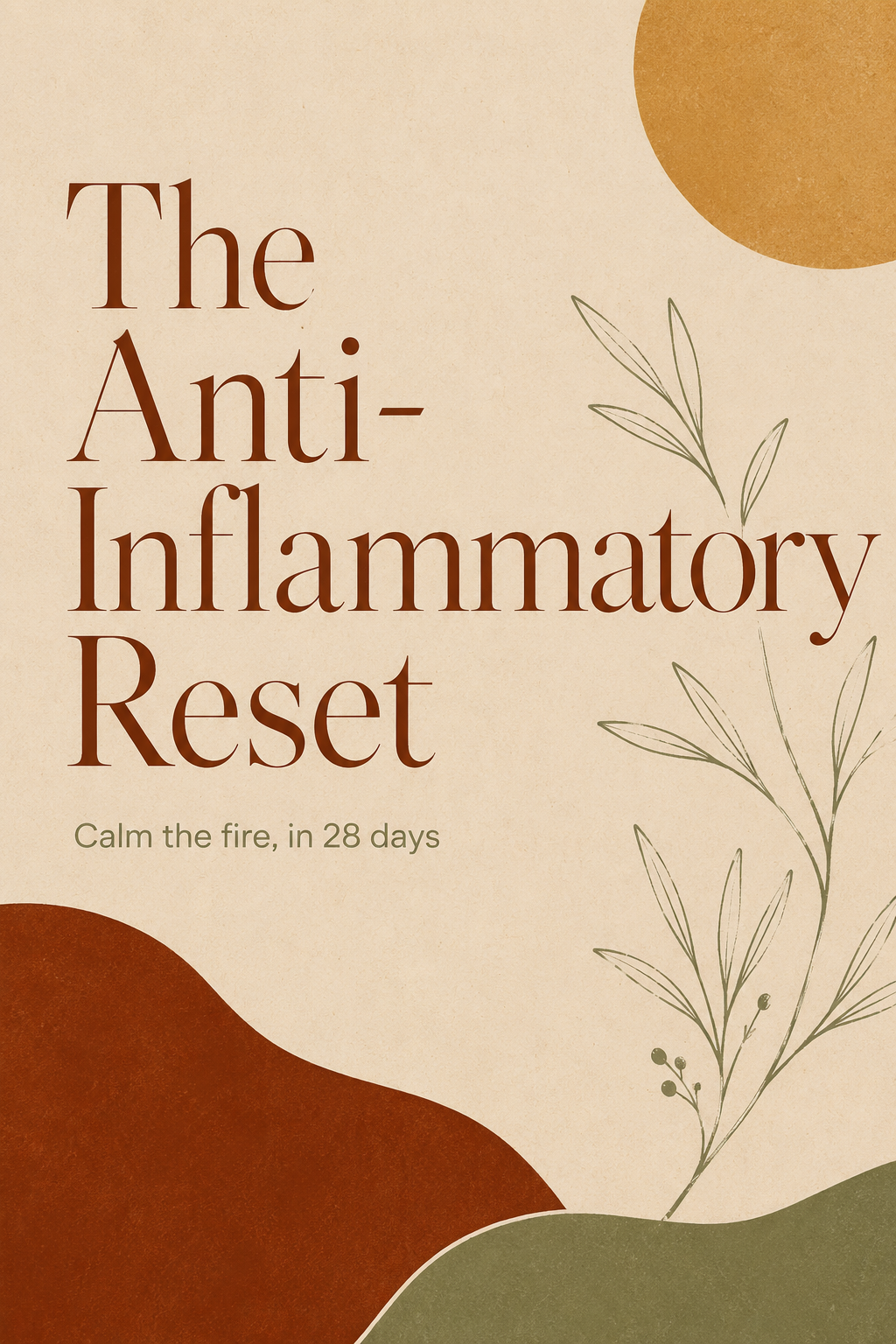 Cover of The Anti-Inflammatory Reset