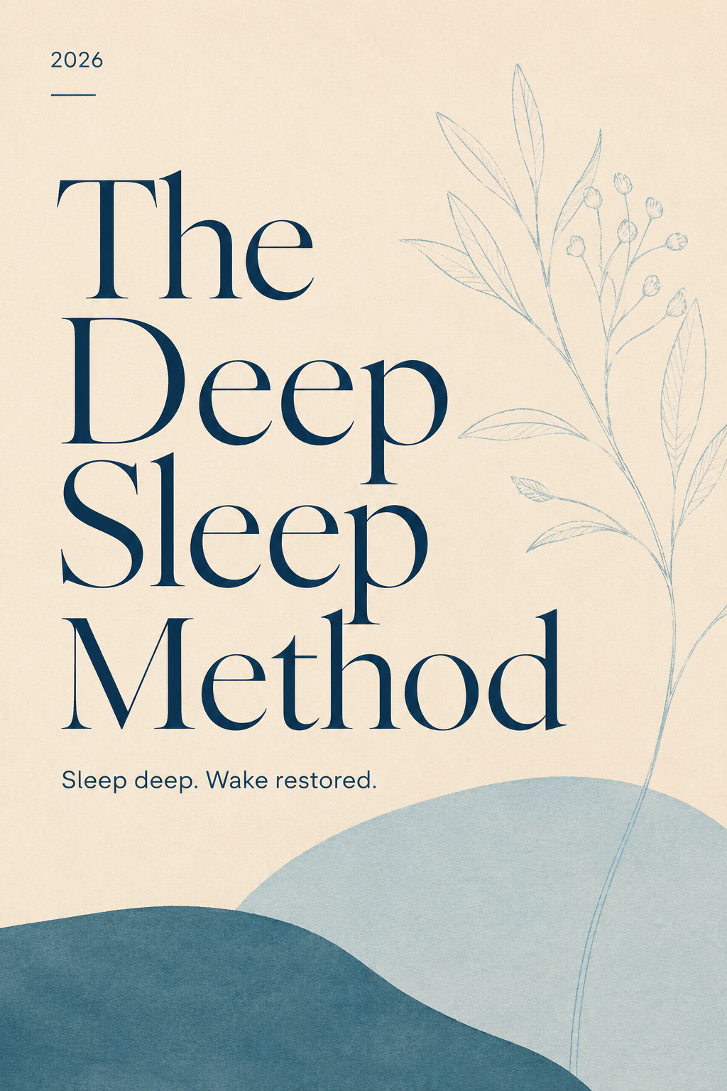 Cover of The Deep Sleep Method