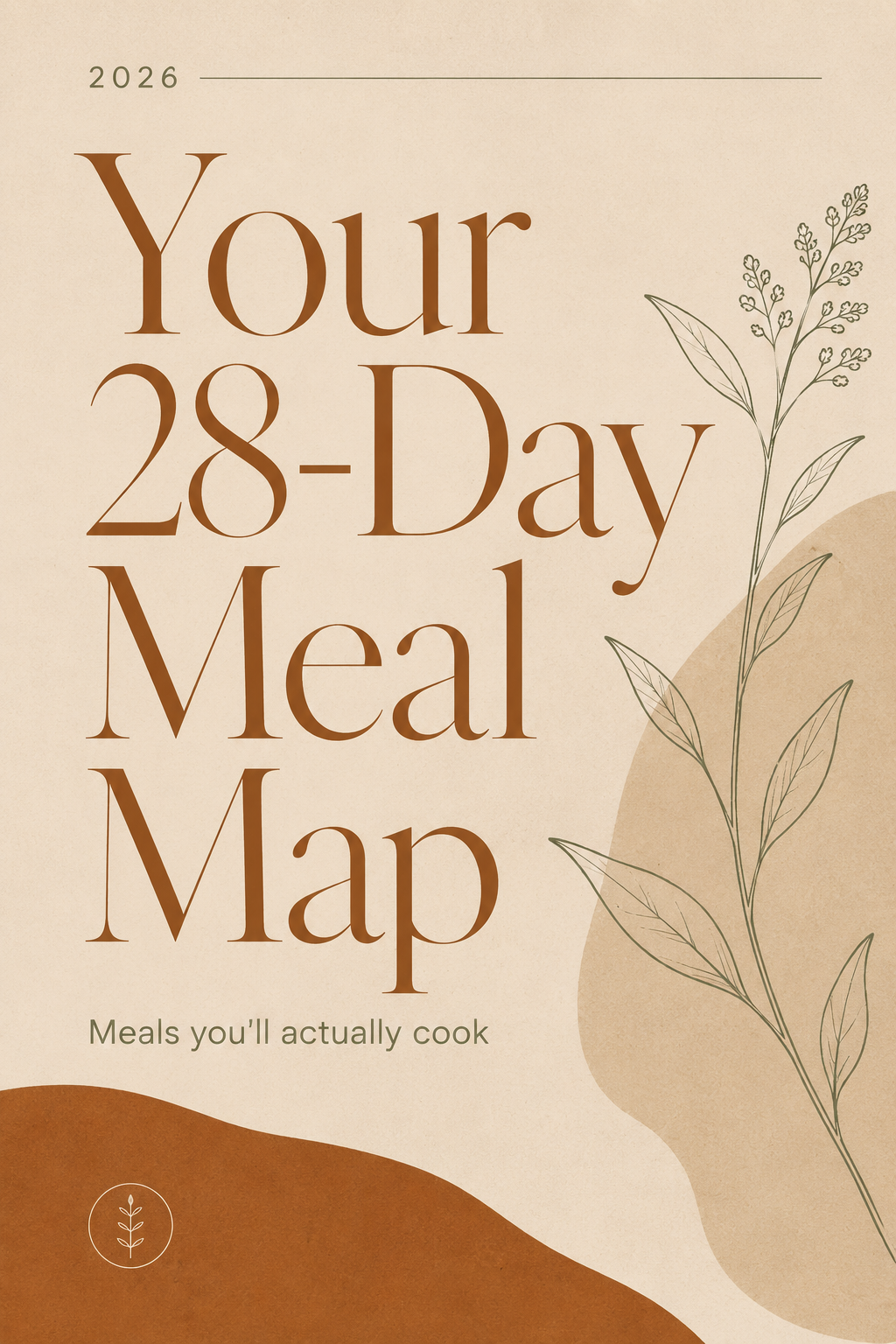 Cover of Your 28-Day Meal Map